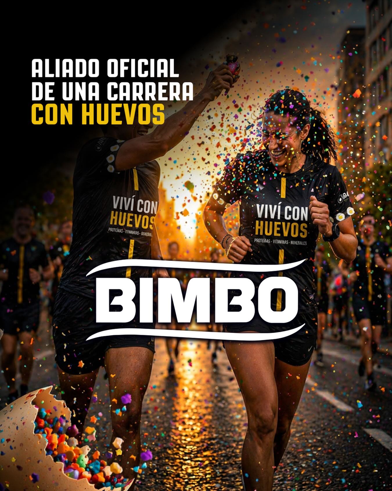 Las recetas con bimbo, te esperan al finalizar la carrera ✨❤️☺️🍳 visita el stand de @resuelveconbimbocentroamerica