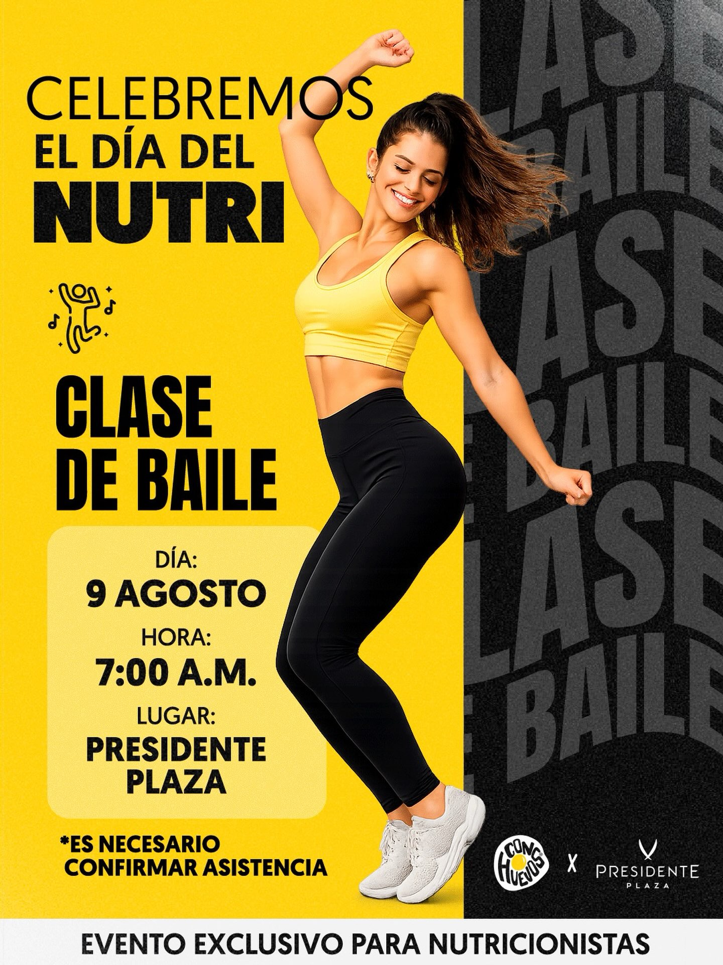 El domingo 9 vamos a celebrar el día del nutri 🤩✨ por que tu cuidas la salud de todos los que te rodean, también mereces espacios para cuidar de ti 🥰
Esta clase es exclusiva para nutricionistas, confirma tu asistencia a través del enlace en nuestra BIO.
#DiadelNutricionista