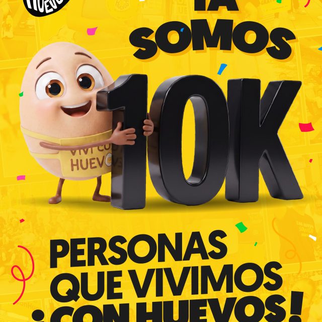Gracias a todos por ser parte de este movimiento 😎✨🍳 vamos por más educación, nutrición y actividad física, para ser cada día más saludables, CON HUEVOS ✨🍳