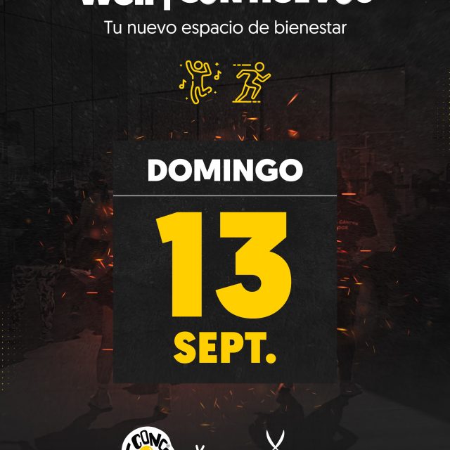 Nos vemos este domingo 13 de septiembre 😎✨ listos para mover el cuerpo 🏃🏻‍♀️‍➡️🏃🏻‍♂️‍➡️
