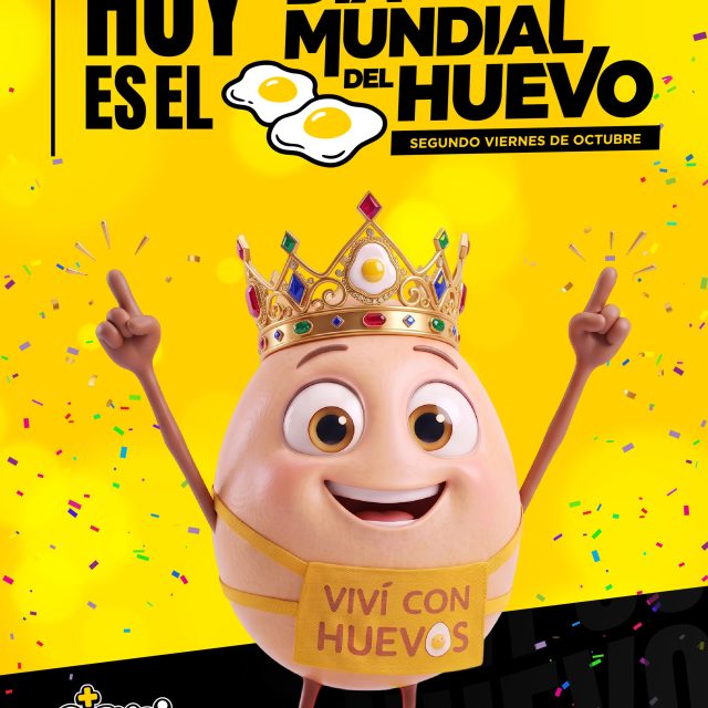 Feliz día mundial del Huevo! 🍳😎✨

Que nunca falten en tu nutrición, recorda que siempre son dos o más ✨🍳☺️